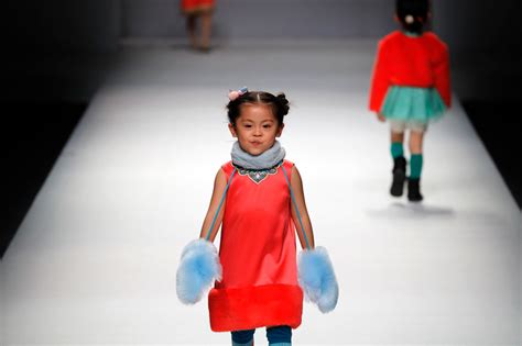 Cute Kids Walk The Ramp at China Fashion Week 2018 - News18