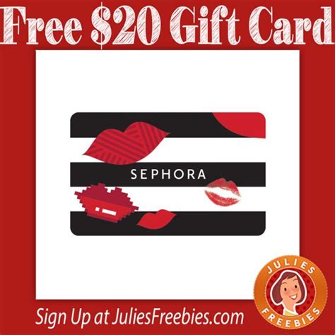 Free $20 Sephora Gift Card - Julie's Freebies