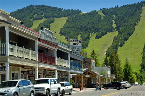 downtown Jackson Hole Wyoming USA