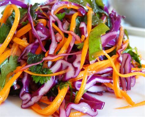 Vietnamese Red Cabbage Salad | Duck and Roses