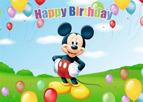 Details 100 birthday background mickey mouse - Abzlocal.mx