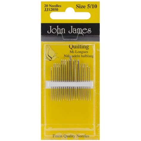 Hand Quilting Needles 5/10 from John James