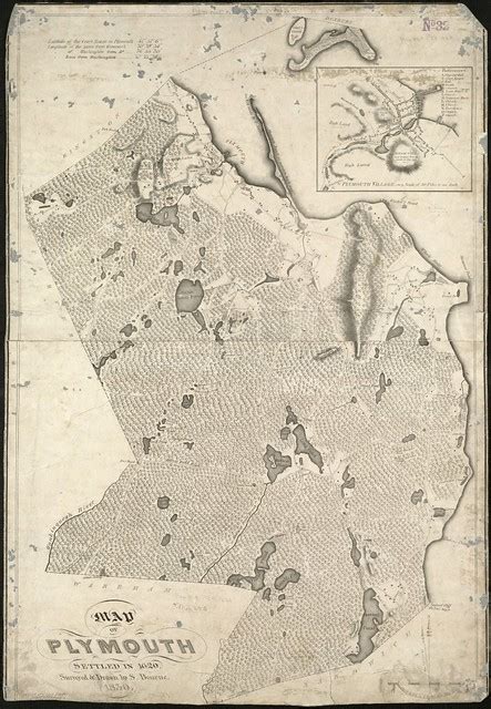 Map of Plymouth settled in 1620 | Zoom into this map at maps… | Flickr