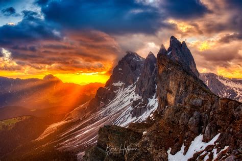 Seceda (close view), Dolomites, Italy