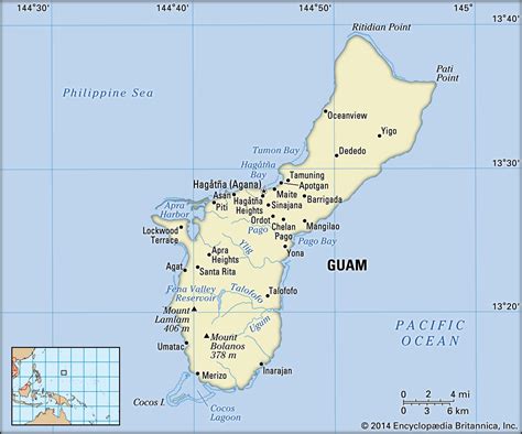 Pacific Island Of Guam