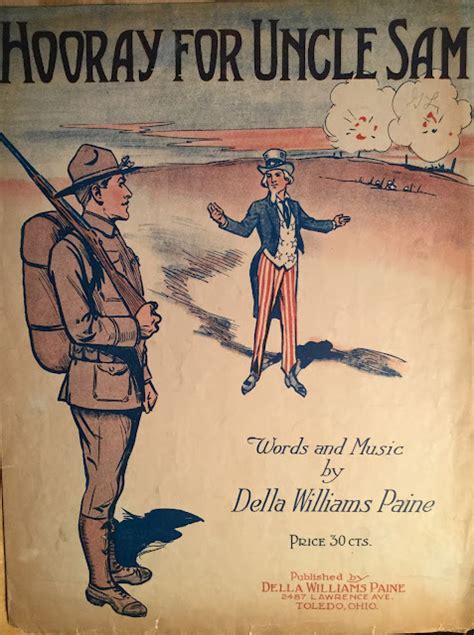 The Literate Quilter: Over There: WWI Sheet Music