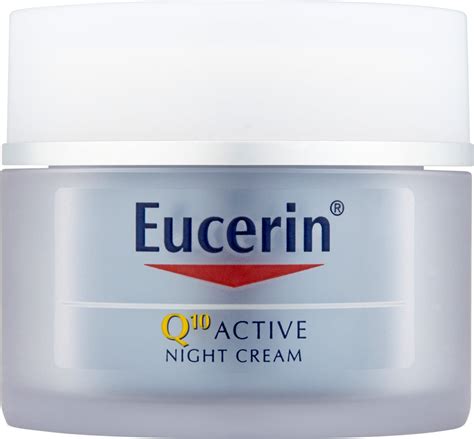 Eucerin Q10 Active Anti-Wrinkle Night Cream ingredients (Explained)