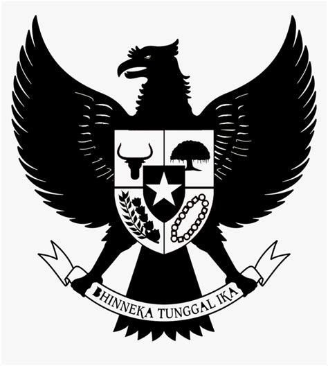 Detail Logo Garuda Pancasila Hitam Putih Vector Koleksi Nomer 9