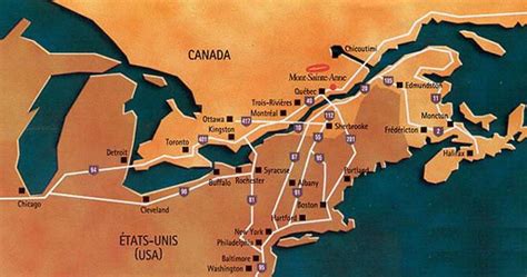 Maps of Mont Sainte Anne ski resort in Canada | SNO