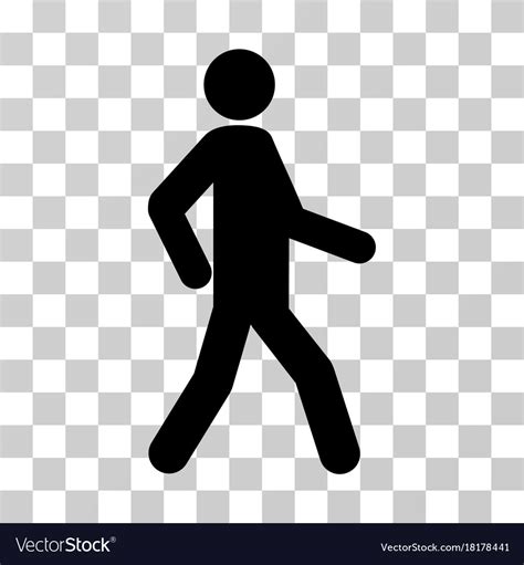 Walking man icon Royalty Free Vector Image - VectorStock