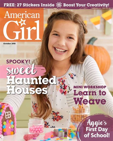 American Girl Magazine-September - October 2018 Magazine