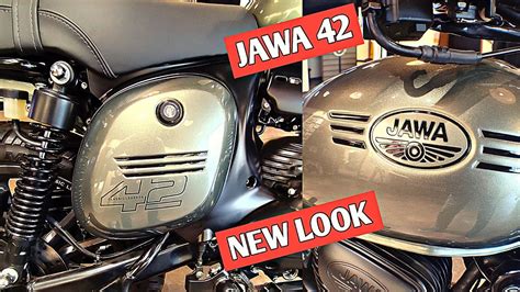 2023 Jawa 42 New color ! Metallic Cosmic Carbon color ! On Road Price ! Better Than Hunter 350 ...