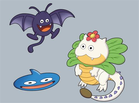 Monsters of Dragon Quest by RazzleBerryDazzle on DeviantArt