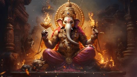 640x360 Resolution Ganesh Chaturthi 2023 USA 640x360 Resolution Wallpaper - Wallpapers Den