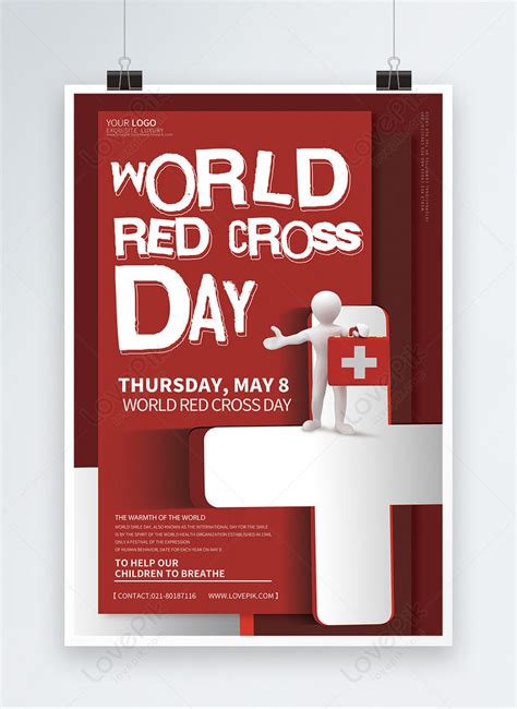 World red cross day english poster template image_picture free download 401191046_lovepik.com