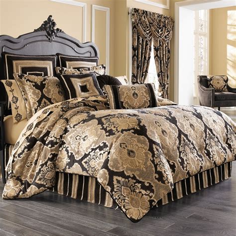 Luxury Comforter Sets with Matching Curtains Queen King Size Cal King