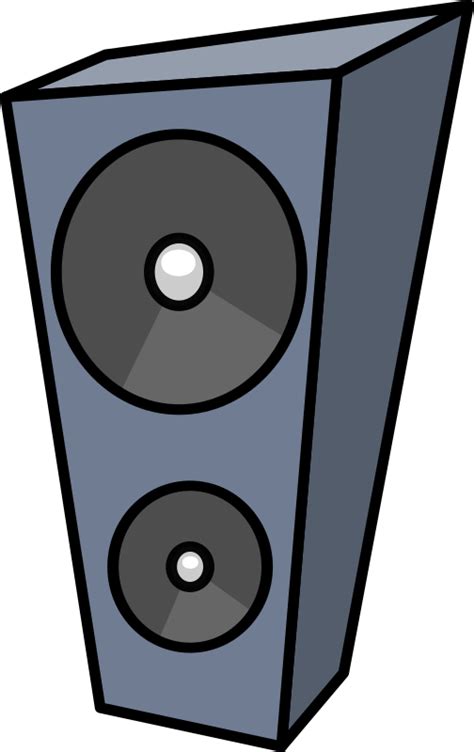 Clipart - Cartoon speaker