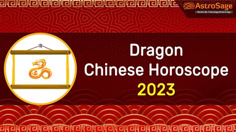 Dragon Chinese Horoscope 2023: Dragon Chinese Zodiac 2023 Predictions