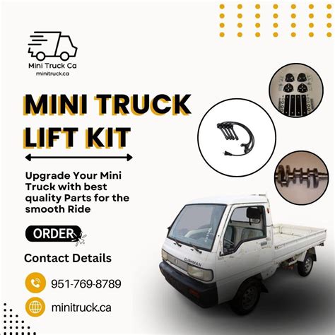 Top-Quality Mini Truck Lift Kits : u/MiniTruckCa