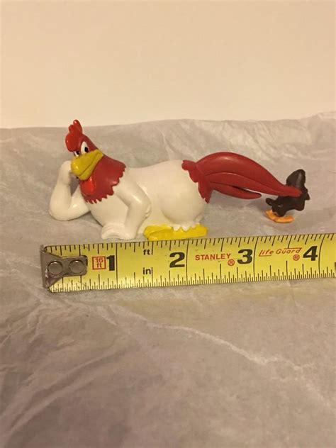 VINTAGE FOGHORN LEGHORN & Henery Hawk PVC Figure 4.5" 1994 LOONEY TUNES WARNER | #1859011017