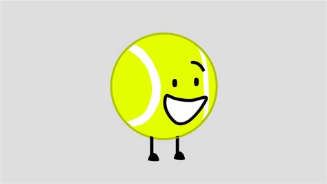 tennis ball bfb bfdi - 3D model by Wawa 2071 (@laramationsagain) [16f73e4] - Sketchfab