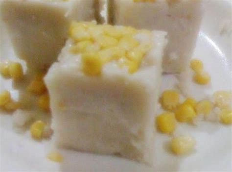 Maja Blanca with Sweet Corn | Just A Pinch Recipes