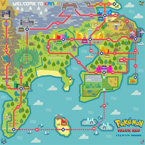 Fetch Kanto Map Free Vector - Www