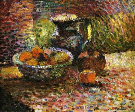 Still Life with Pitcher and Fruit, c.1898 - Henri Matisse - WikiArt.org