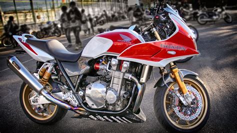 HONDA CB1300SB Custom Bike - YouTube