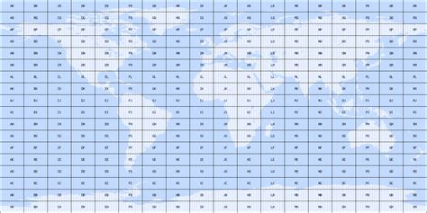 IARU Maidenhead Grid Locator Map Of The World, 47% OFF