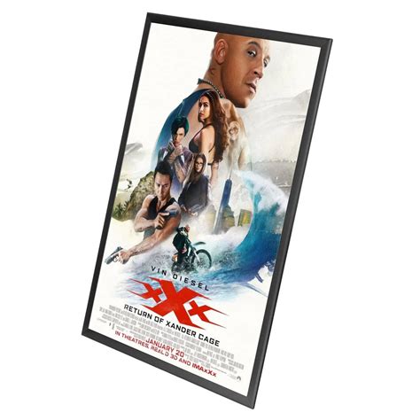 Movie Poster Frame 27x40 Black