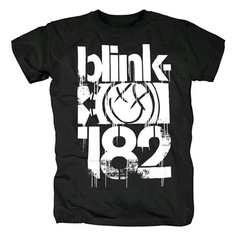 Blink 182 Band T-Shirt Punk Rock Tshirts | WISHINY