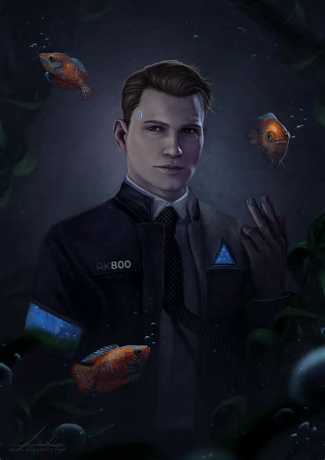 My take on Connor [Fanart] : r/DetroitBecomeHuman