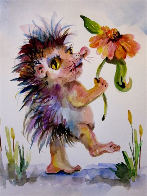 Whimsical Watercolor Paintings