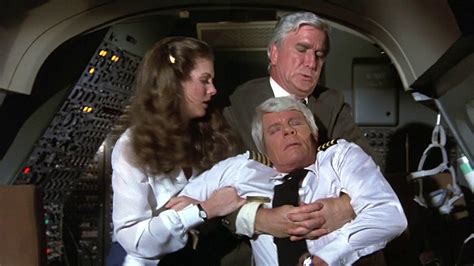 Leslie Nielsen Airplane Cockpit