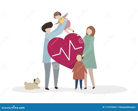 Healthy Family Logo, Natural Parenting Care Concept Vector Design | CartoonDealer.com #61841277