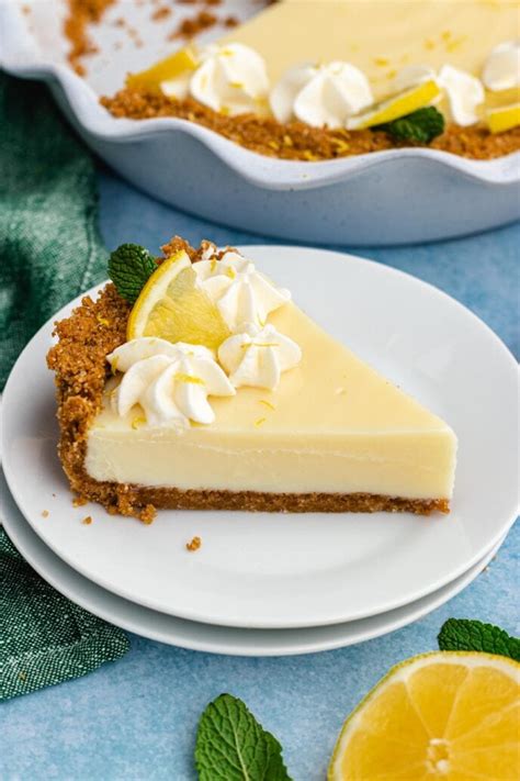 Easy Lemon Pie Recipe - Dinner, then Dessert