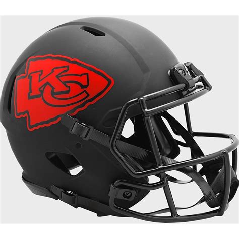 Kansas City Chiefs 2020 Eclipse Riddell Full Size Authentic Speed Helmet