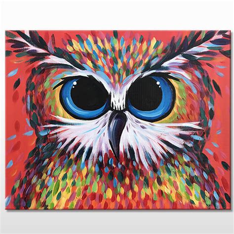 Online Painting Class - "Owl Be There" (Virtual Paint at Home Event)