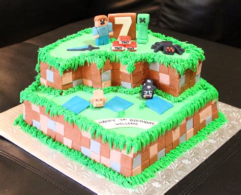 Love Dem Goodies: MINECRAFT CAKE