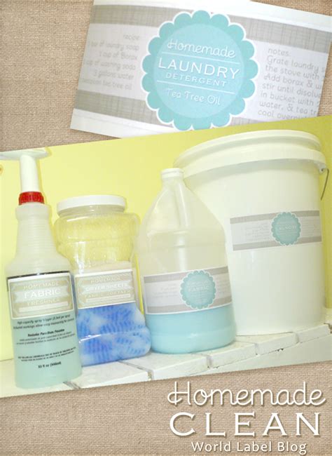 DIY homemade clean free label printables and recipes | World label Blog | Bloglovin’