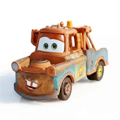 Cars Disney Pixar Cars 3 Tow Mater Metal Alloy Diecast Toy Car 1:55 In ...