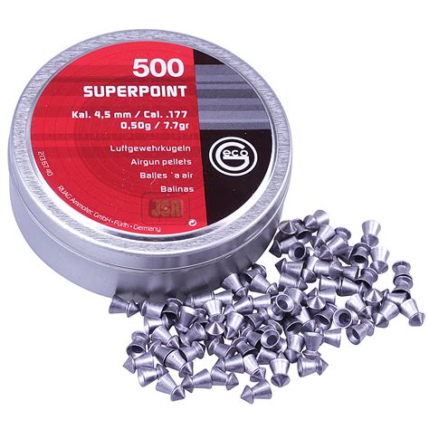 RWS GECO Superpoint POINTED .177 Air Rifle Gun Pellets 500 | eBay