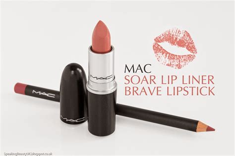 Mac Soar Lip Liner & Brave Lipstick | Speaking Beauty UK