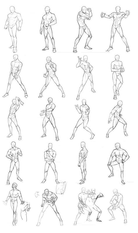 the different poses and body shapes for each character in this video ...