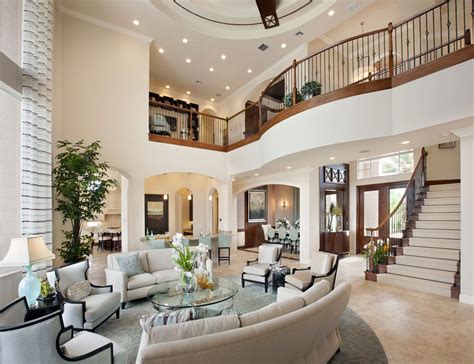 30+ Best Two Story Living Room Designs That Will Give You Huge Vibe | Mansion living, Dream ...