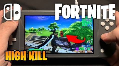 Fortnite on Nintendo Switch Lite #118 - YouTube