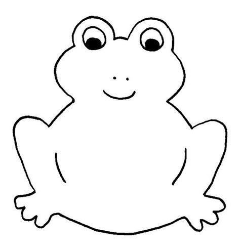 Frog Template - ClipArt Best