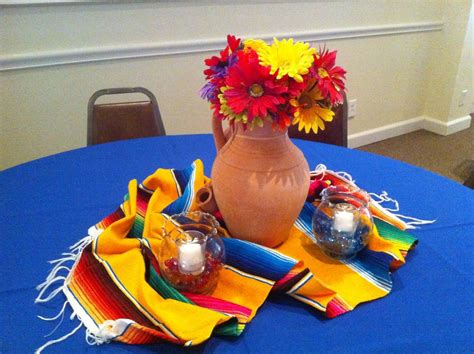 Mexican Centerpieces | The Posh Pixie: Mexican Party Table Decorations ...