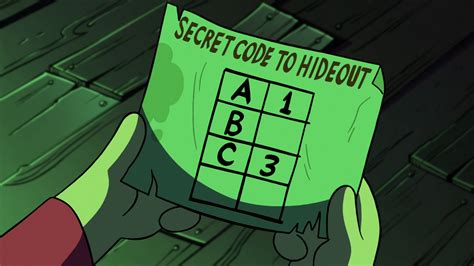 Image - S2e11 secret code.png | Gravity Falls Wiki | FANDOM powered by ...